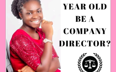 Can my 10 year old be a director in my company?